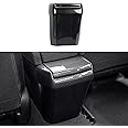BRMYL Car Armrest Box Cover Trim Decals for 2016 2017 2018 2019 2020 2021 Honda Civic 10th Gen Accessories ABS Carbon Fiber Interior Stickers