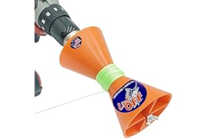 LineOff Fishing Line Spooler, Fastest Drill Powered Fishing Line Remover, Fishing Reel Spooler, Line Spooler for Fishing Reels, Electric Fishing Reel Line Stripper, Fishing Gifts Men, Battery Powered