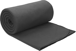 ‎BETZ Betz Fleecedecke 130x170 cm 180g/m² – Weiche Wohndecke & Kuscheldecke – Flauschige Sofadecke als Tagesdecke – Leicht, wärmend & pflegeleicht – Farbe Anthrazit