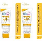 Sebamed Baby SPF 50+ UVA - UVB Filtresi ve E Vitamini Etkili &Ccedil;ok Y&ouml;nl&uuml; Koruyucu &Ccedil;ocuk G&uuml;neş Kremi 75 ml (2 paketi)