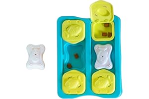 Catstages Cat Puzzle Toy - The Kitty Cube - Cat Treat Puzzle Toy & Treat Dispenser for Mental Stimulation, Foraging & Calm, Focused Play
