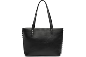 MISAKO Bolso grande shopper de mujer espacioso para universidad, trabajo, diario