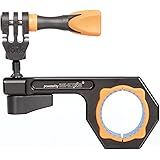 iSHOXS Roll Bar Mount - BullBar 3D (30-34mm Klemmbereich), CNC-gefräste Aluminium Sport- und Actionkamera Halterung - Schwarz