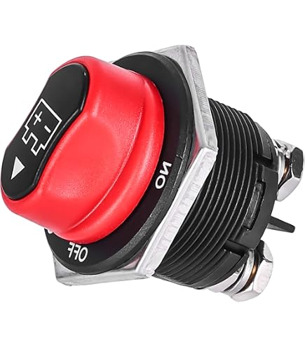 Interrupteur Batterie Universel Moto Voiture Bateau FAE 75-200A 12/24V Installation Facile