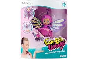 FLYBOTIC Pixie Wings, Hada Que Floja sobre tu Mano, Tecnología de Sensor Inteligente, da Vida a tu Hada, para niños de 8 años en adelante, 84565