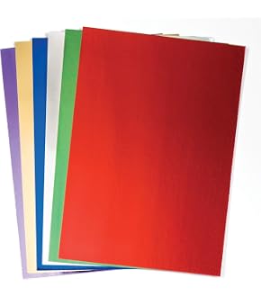 House Of Card & Paper Weihnachtskarten-Set – A4, 100 Blatt Rot & Grün, 220 G/m², Für Bastelprojekte