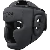 Boxing Helmet for Men &amp; Women - Sparring with Full Face Protection, Cheeks, Forehead and Ears - Adjustable for MMA, Muay Thai