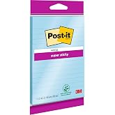 Post-It 6844-LNB Sticky Notes 102 x 152 mm Blue