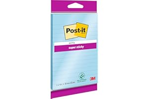 Post-It 6844-LNB - Notas adhesivas, 102 x 152 mm, color Azul