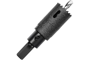 HSAWBIT HSS Bi-Metal 25mm Hole Saw, M42 Fast Cut Extra Cobalt Hole Cutter 40mm Cutting Depth, For Stainless Mild Sheet Wood Plastic Various Materials