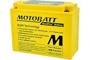 Motobatt MBTX24U Motorcycle Battery