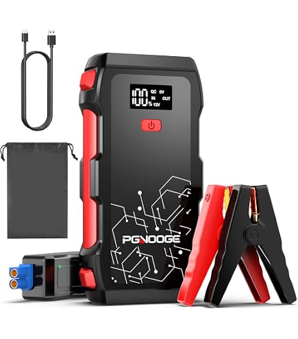 PGNOOGE Starthilfe Powerbank 4000A 24600mAh (bis 8, Produktbild-Vorschau 4