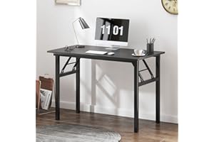 SogesHome Składany stolik pod komputer, 100 x 60 x 75 cm, biurko do biura, do domu, biura, do użytku w domu, biurze, na biurko, stół do jadalni, stół konferencyjny