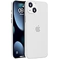 memumi iPhone 13 Mini Case, 0.3mm Ultra Thin Case Matte Finish [Shock Resistant, Non-Slip, Anti-Scratch].Protective Case for iPhone 13 Mini 5.4 Inch-Trans-White(2021)