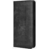 GOKEN Cover per ZTE Blade V30, Custodia Folio in Pelle Flip Wallet Libro Case con Portafoglio, Premium PU/TPU Magnetica Cover