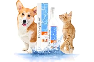 ICF Clorexyderm - Solution 4% - Désinfectante et Hydratante pour Chiens et Chats - 200 ML