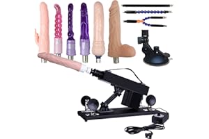 MAYAGU Lòve Sẹx Mǎchinē Para Mujer - Ametralladora Con Potente Motor Bomba Telescópica Máquina De Masaje Mǎschinēn Combinación De Varias Velocidades Con Varios Accesorios Riēsigēr Pēnìs