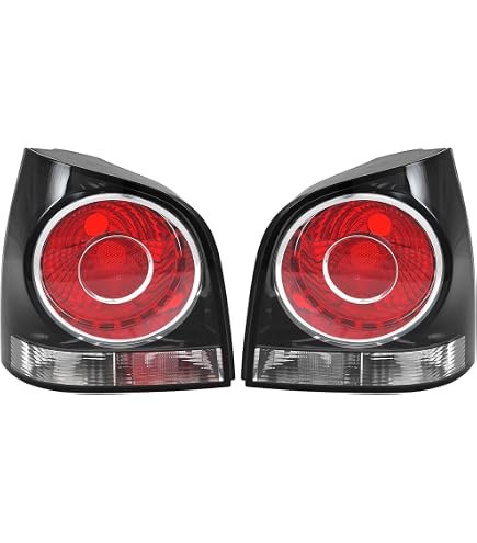 Feu Arrière Depo Pour Volkswagen Polo (2001-2012) - Avec Porte-ampoule, Côté Gauche/droite Selon Modèle