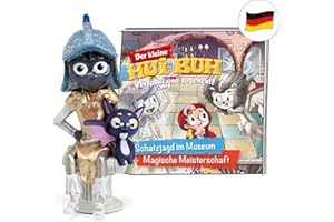 tonies 01-0169 Hörfiguren für Toniebox Figur Der kleine HUI BUH - Schatzjagd im Museum und Magische Meisterschaft - ca. 69 Min - ab 3 Jahre - DEUTSCH