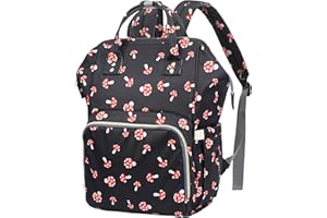 LIMHOO Diaper Bag Backpack, Waterproof Baby Care Bag, Women Travel Baby Nappy Changing Bag