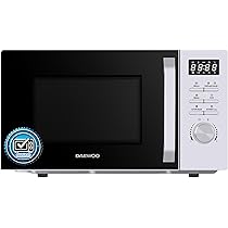 Daewoo Microonde Con Grill 25L Nero - 850W, 8 Programmi, Pannello Digitale | Cucina Rapida E Semplice - Foto 3