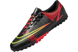Dhinash Zapatillas de Fútbol para Hombre Botas de Fútbol Aire Libre Zapatos de Fútbol Profesionales Atletismo Zapatos de Entrenamiento Zapatos de Deporte
