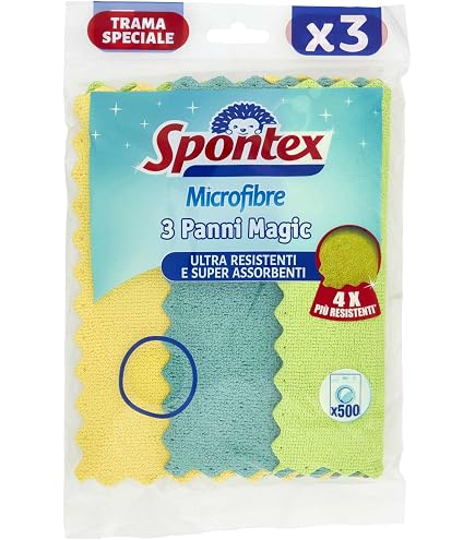 4 Panni In Microfibra Edgeless 40x40 Cm – Super Assorbenti 500g/m², Morbidi, Senza Pelucchi Per Pulizia Casa E Auto