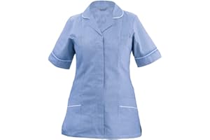 Tulip Classic Nurses Tunic with Stripes: Ladies : Infection Controlled Compliance