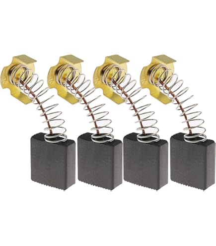 2x Kohlebürsten 6.5x13.5x16/18mm | Für Makita Werkzeuge | Mit Abschaltautomatik | Inkl. Feder & Kabel