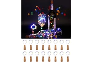 kolpop (16 pezzi) Luci per Bottiglia colorato …