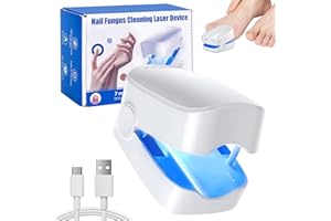 COLEESON Appareil Traitement Laser Mycose Ongle Pied, Traitement Mycose Ongles Des Pieds, Ortho Vital Mycose, 7 Min par Jour Traitement Mycose Ongle Pied Puissant