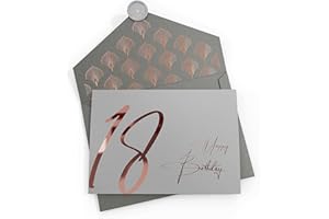 Joli Coon 18 Happy Birthday to you - Carte anniversaire 18 ans avec enveloppe
