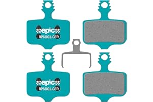 epic Disc Brake Pads for SRAM Rival, RED, Apex, Force, Level T/TL/TLM, XX Brakes | Organic, Semi-Metallic, Sintered, Ceramic, E-Bike Options | Quiet, Durable, High-Performance | 2 Sets