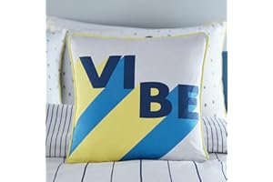Appletree Kids - Vibe - 100% Cotton Filled Cushion - 43 x 43cm in Navy