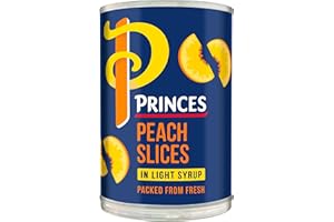 Princes Peach Slices In Light Syrup 410 g (Pack of 1)
