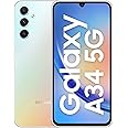 Samsung Galaxy A34 5G (Awesome Silver, 8GB, 128GB Storage) | 48 MP No Shake Cam (OIS) | IP67 | Gorilla Glass 5 | Voice Focus | Without Charger
