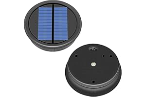 HELESIN Pièces de rechange pour lampes solaires - Panneau solaire étanche IP65 - Pour lanterne solaire, lampes de jardin et bricolage (1 paquet de 10 cm), HX-SHDLG-001