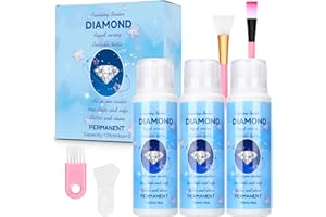 TEGOVE Set di Sigillante per Pittura a Diamante 120ml x 3 con 4 Accessori - Colla per Diamond Painting e Accessori