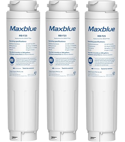Vervanging waterfilter compatibel met Bosch 9000 225 170 9000252129