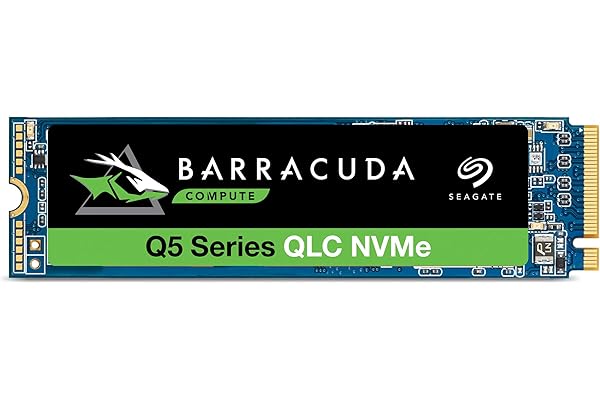 Seagate Barracuda Q5 1 to, SSD Interne - M.2 NVMe PCIe 3e génération ×4 (ZP1000CV3A001)