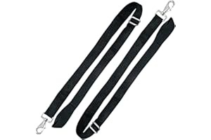 YNR 2 x Replacement Horse Rug Blanket Leg Straps Adjustable with trigger clips and hook
