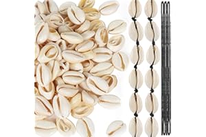 KHDULQ 100 Pcs Conchas Decorativas Perlas Natural De Conchas Conchas Cuentas De Conchas Naturales Con Agujero Para Colgantes, Manualidades, Decoración O Fabricación De Joyas