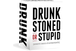 Asmodee - Drunk, Stoned or Stupid - Gioco di Carte, Party Game, Vietato ai Minori di Anni 18, Edizione in Italiano