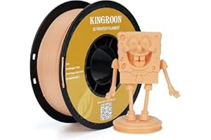 ‎KINGROON kingroon 3D Printer Filament PLA 3D-Druckerfilament,… (Polymilchsäure, PLA liefert Hautfarbe)