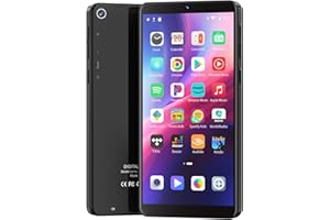 Lettore MP3 da 144GB con Bluetooth e WiFi, Lettore Musicale Mp3 con Fotocamera, Lettore Mp4 Touchscreen 1080P Oilsky da 5,5'', MP3 Portatile Spotify Android con Altoparlante