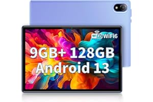 DOOGEE U10 Tablet 10 Pollici, 9GB RAM+128GB ROM/TF 1TB Tablet Android 13, Tablet in Offerta Bluetooth 5.0 | WiFi-6 | 5060mAh | 1280 * 800 | 5MP+8MP | Widevine L1 | Luce Blu Bassa