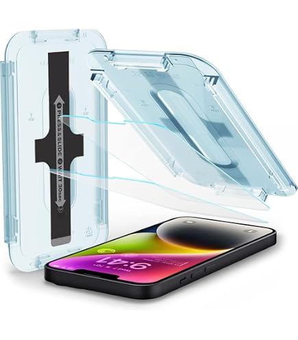 MAGIC APP Schutzglas Für IPhone 14/15 & Modelle – 9H Härte, ölabweisend, Einfach Zu Montieren
