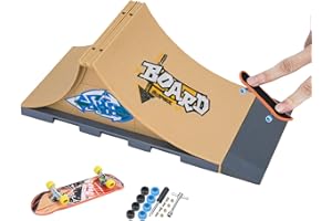 GR8WARE Dedos Skateboard para Dedos Miniskate de Juguete para Dedos Juego de Miniskate Rampa para Monopatín con Dedos Miniskateboard de Entrenamiento con Dedos Minipatinetas regalo para Niños Adolescentes