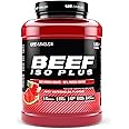 OUT ANGLED Beef Iso Plus, Beef Protein Isolate Powder, High Protein, Zero Fat and Sugar | 1.8kg, Juicy Watermelon | Halal, Paleo and Keto Friendly, Dairy and Gluten Free