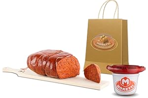 Moretti® Nduja Calabrese di Spilinga 400 g + Scaldanduja in Terracotta – Salume Artigianale Spalmabile 100% Suino, Senza Additivi, Gusto Intenso ed Equilibrato